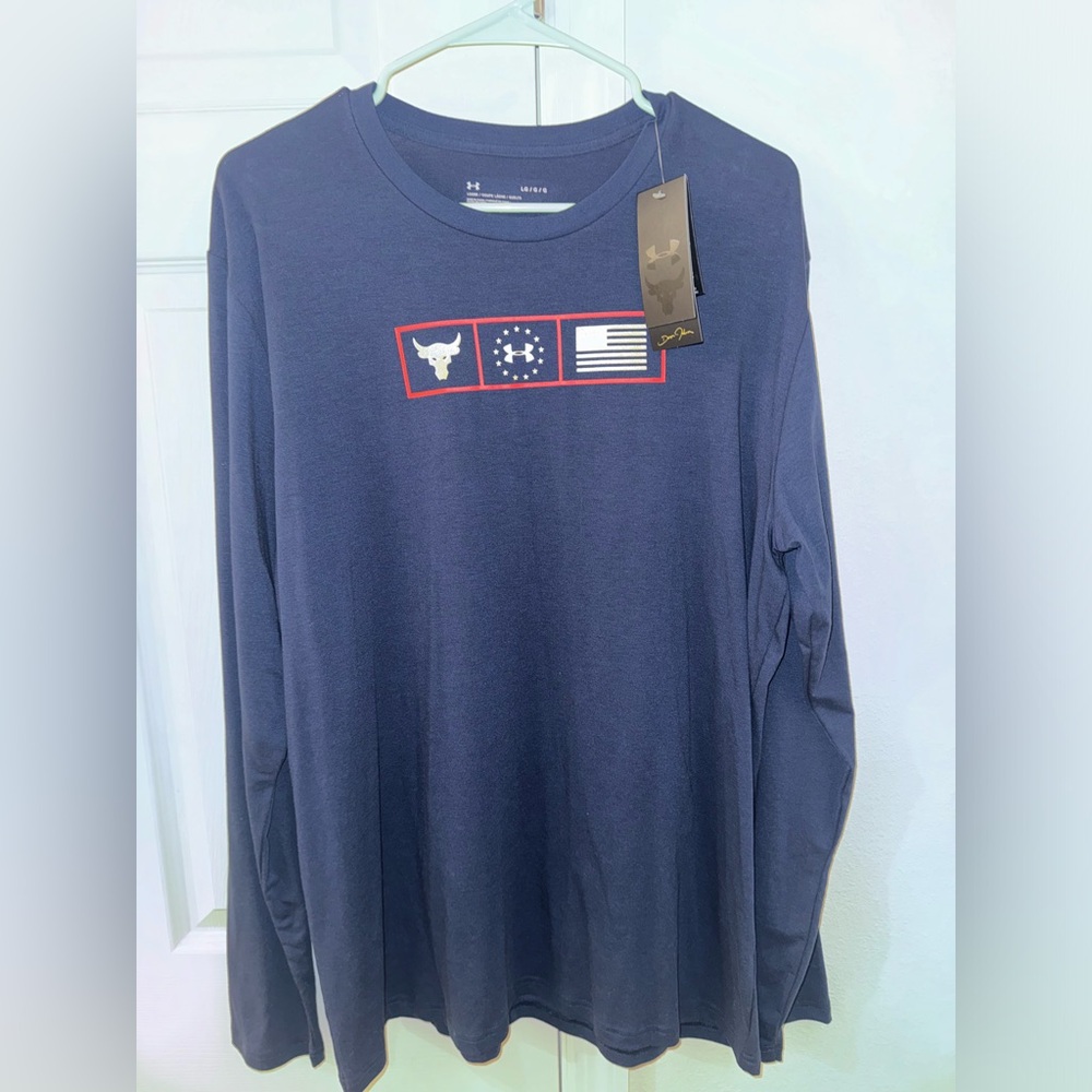 Under Armour Project Rock Respect Men’s Graphic Long Sleeve Shirt